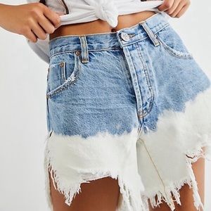 NWT One teaspoon Hollywood Dipdye Frankie shorts size 28